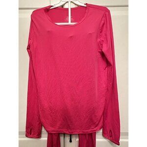 Cuddl Duds Girls Pink Base Layer Climate Right Long Sleeve Top Pant‎ XL New